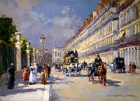 Edouard Cortes - Rue de Rivoli